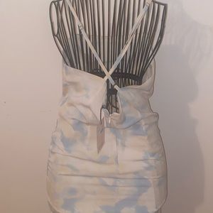 New Missguided Cloud print mini dress
